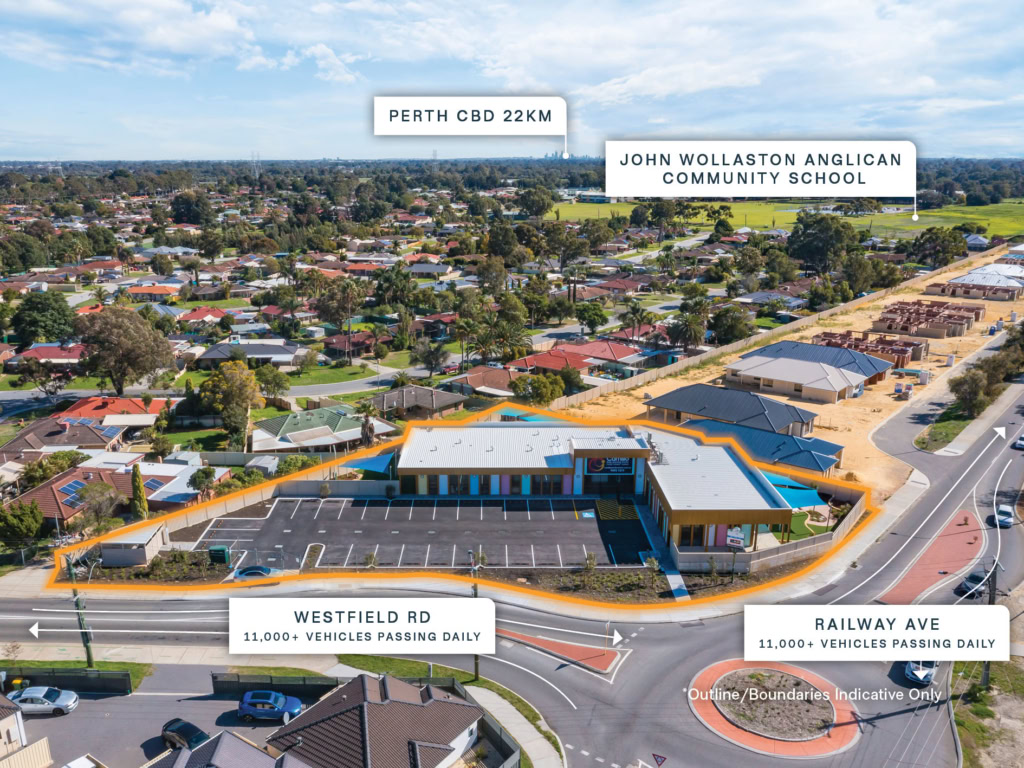 Camill child care centre aerial