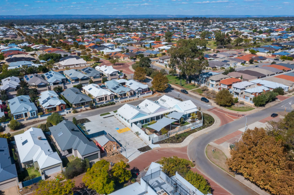 Baldivis child care centre aerial
